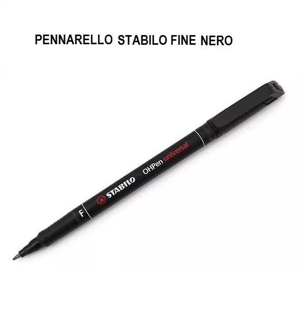 PENNARELLO STABILO PUNTA FINE PERMANENT NERO 36NIK021 10