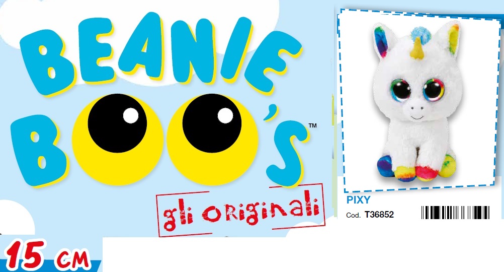 TY BEANIE BOOS PIXY 15CM T36852 - mondoingrosso.it